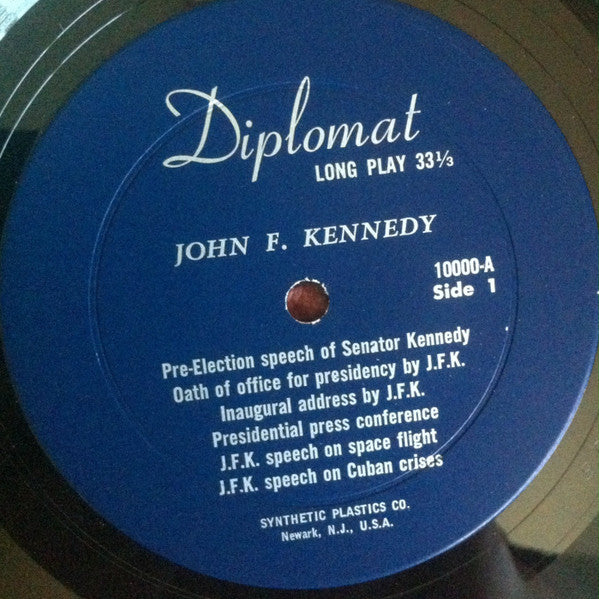 John F. Kennedy : John Fitzgerald Kennedy 1917-1963 (A Memorial Album) (LP, Album, Mono, Blu)