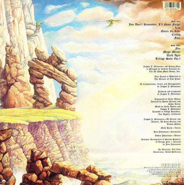 Yngwie J. Malmsteen* : Trilogy (LP, Album, 70,)