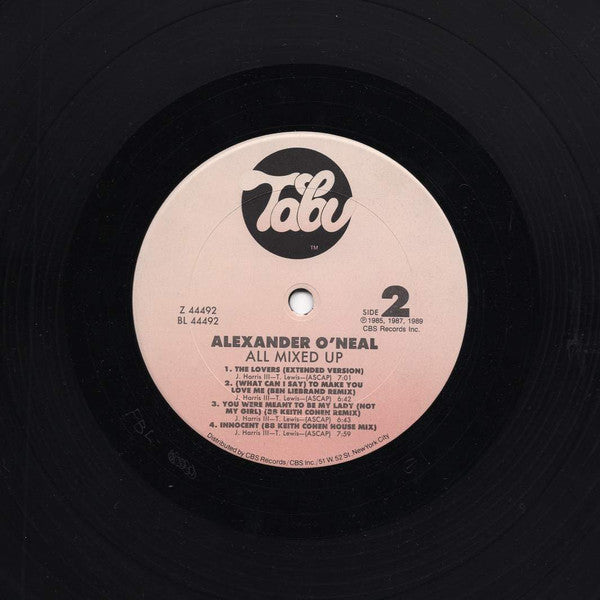 Alexander O'Neal : All Mixed Up (LP, Album, Car)