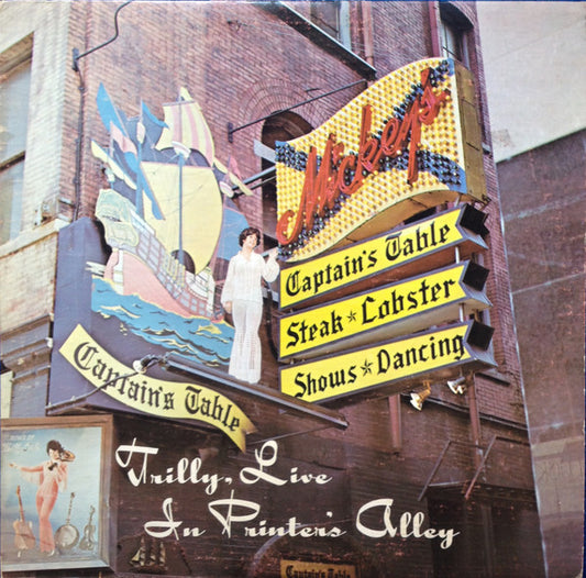 Trilly Cole : Trilly, Live In Printer's Alley (LP)