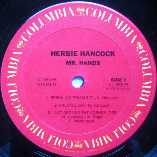 Herbie Hancock : Mr. Hands (LP, Album)
