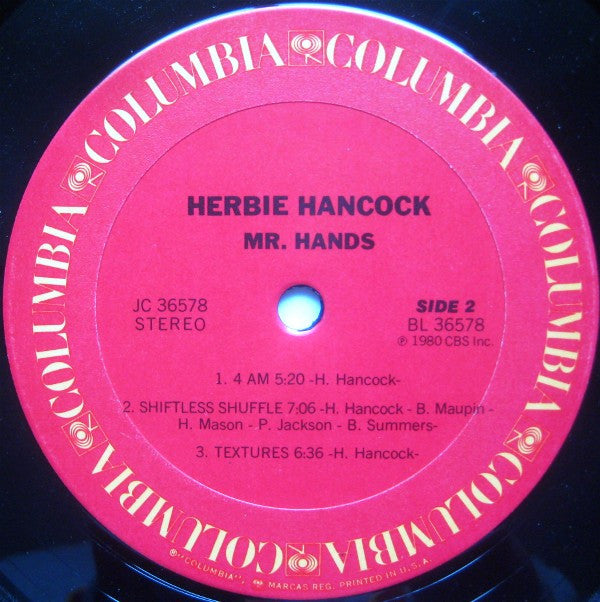 Herbie Hancock : Mr. Hands (LP, Album)