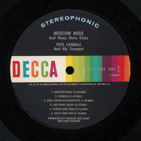 Pete Candoli : Moscow Mule And Many More Kicks (LP)