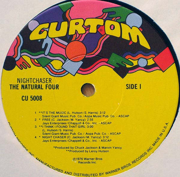 The Natural Four : Nightchaser (LP, Album, Los)