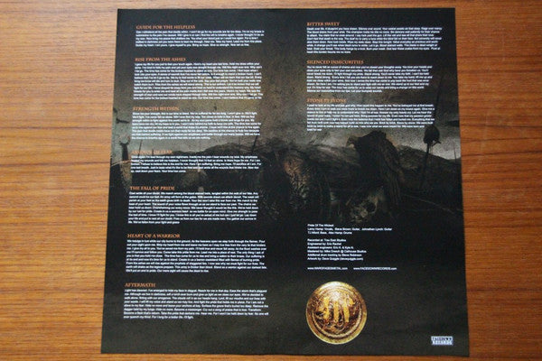 War Of Ages : Pride Of The Wicked (LP, Album, Ltd, Cle)