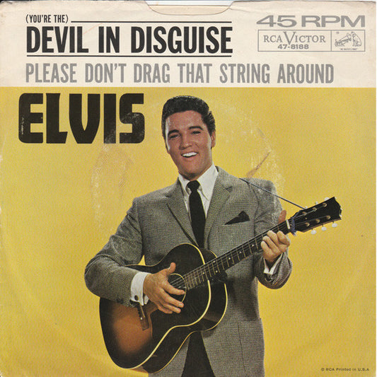 Elvis* : (You're The) Devil In Disguise (7", Single, Ind)