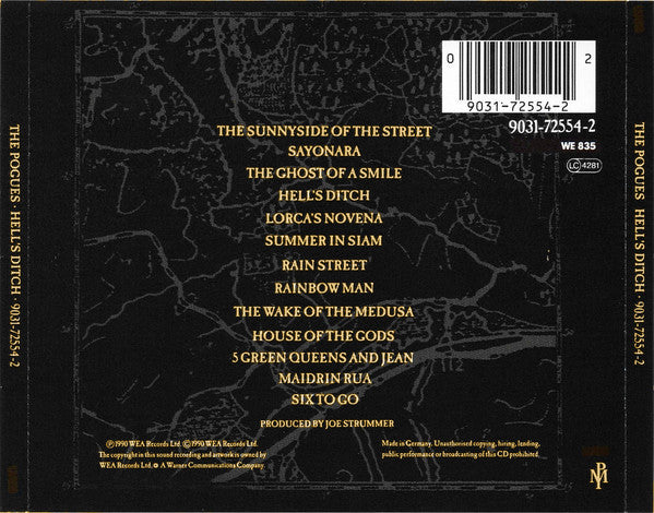 The Pogues : Hell's Ditch (CD, Album, RE)