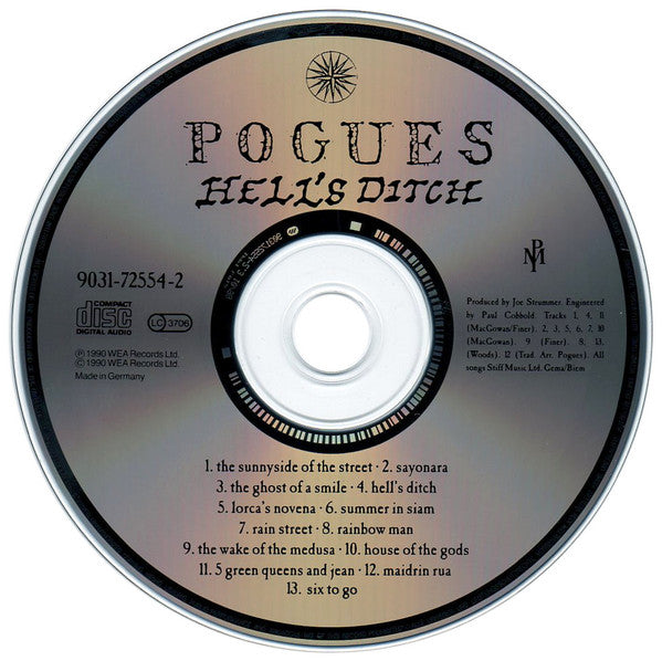The Pogues : Hell's Ditch (CD, Album, RE)