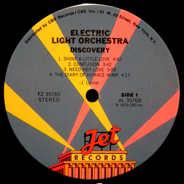 Electric Light Orchestra : Discovery (LP, Album, Pit)