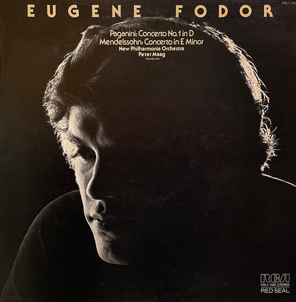 Eugene Fodor, New Philharmonia Orchestra, Peter Maag - Paganini* / Mendelssohn* : Concerto No. 1 In D / Concerto In E Minor (LP)