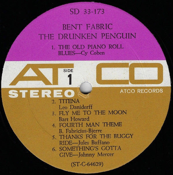 Bent Fabric : The Drunken Penguin (LP, Album)