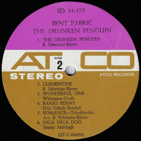 Bent Fabric : The Drunken Penguin (LP, Album)