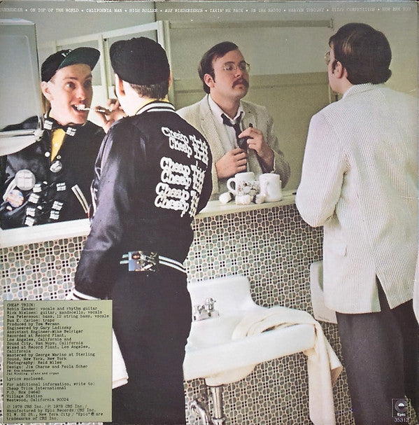 Cheap Trick : Heaven Tonight (LP, Album, San)