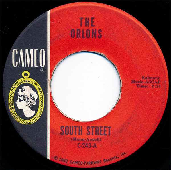 The Orlons : South Street / Them Terrible Boots (7", Single)