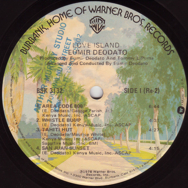 Deodato* : Love Island (LP, Album, Re-)