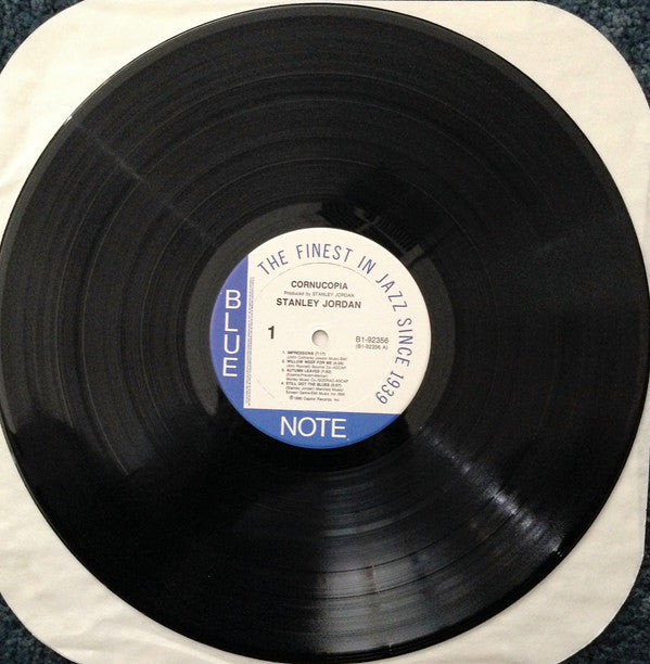 Stanley Jordan : Cornucopia (LP, Album, Club, Col)