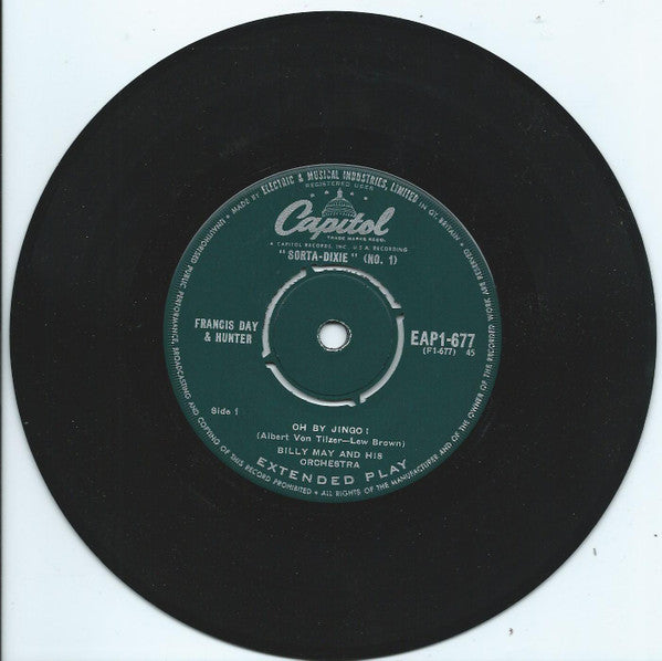 Billy May And His Orchestra : Sorta-Dixie! (No. 1) (7", EP)
