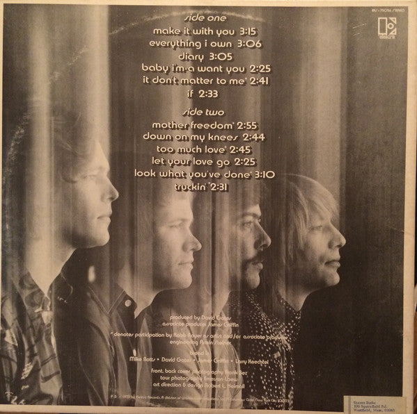 Bread : The Best Of Bread (LP, Comp, RE, SP )