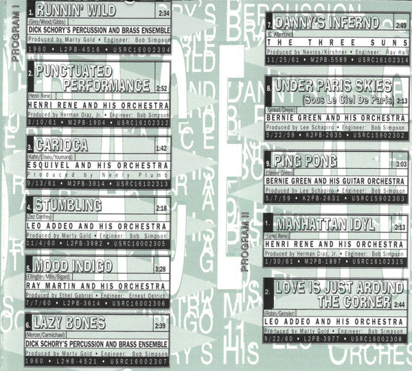 Various : Space Age Pop Vol. 3 (The Stereo Action Dimension) (Cass, Comp)