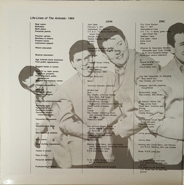 The Animals : The Best Of The Animals (LP, Comp, RM, Hub)