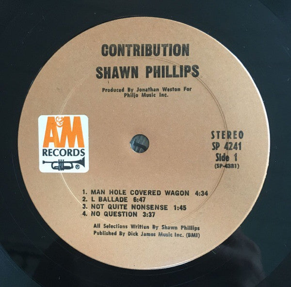 Shawn Phillips (2) : Contribution (LP, Album, Pit)