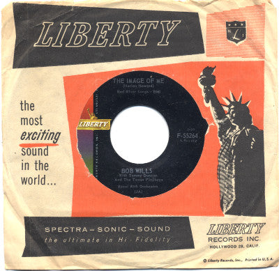 Bob Wills With Tommy Duncan* And The Texas Playboys : Goodbye Liza Jane / The Image Of Me (7")