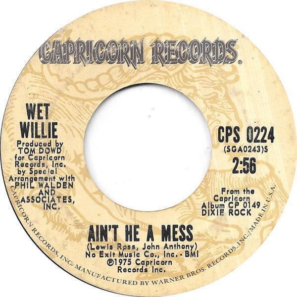 Wet Willie : Leona (7", Single)