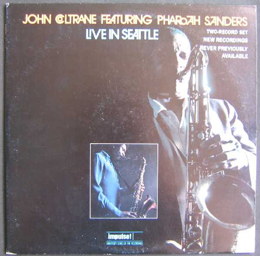 John Coltrane Featuring Pharoah Sanders : Live In Seattle (2xLP, Album, Gat)