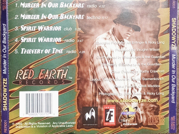 Shadowyze : Murder In Our Backyard (CD, EP)