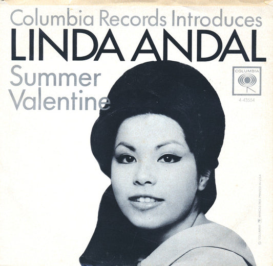 Linda Andal : Summer Valentine/Lonely (7", Single, Promo)