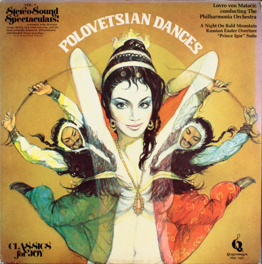 Lovro Von Matacic, Philharmonia Orchestra : Polovetsian Dances / A Night On Bald Mountain / Russian Easter Overture (LP, RE)
