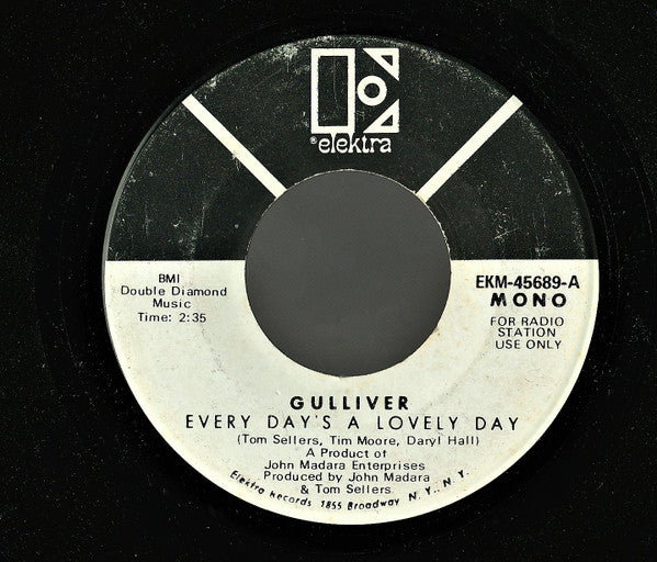 Gulliver (6) : Every Day's A Lovely Day / Angelina (7", Mono, Promo)