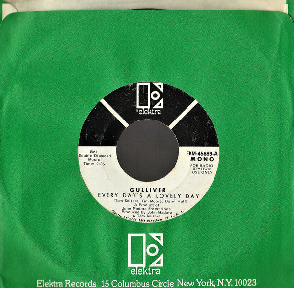 Gulliver (6) : Every Day's A Lovely Day / Angelina (7", Mono, Promo)
