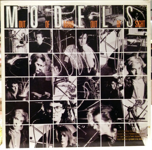 Models (2) : Out Of Mind Out Of Sight (LP, Album, Spe)