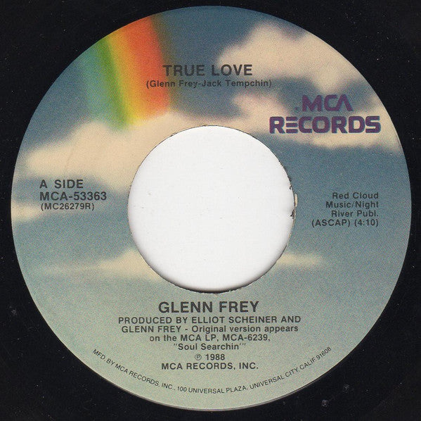 Glenn Frey : True Love / Working Man (7")