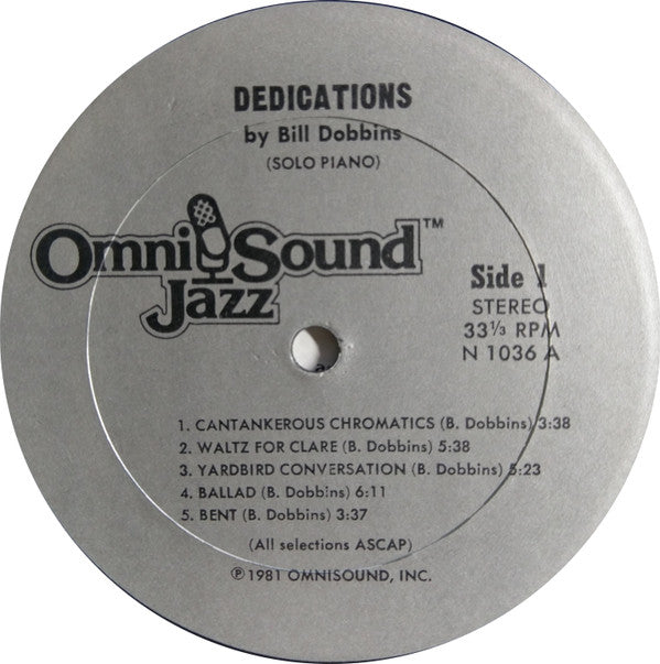 Bill Dobbins : Dedications (LP, Album)