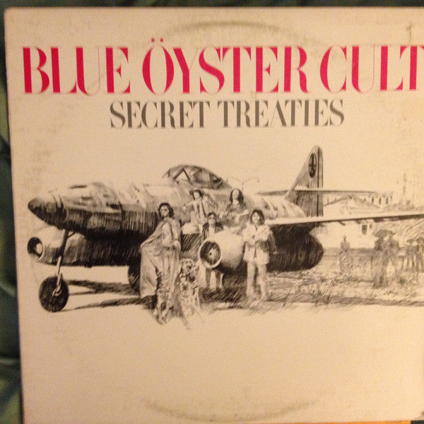 Blue Öyster Cult : Secret Treaties (LP, Album, RE)