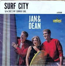 Jan & Dean : Surf City (7", Single, Styrene, Hol)