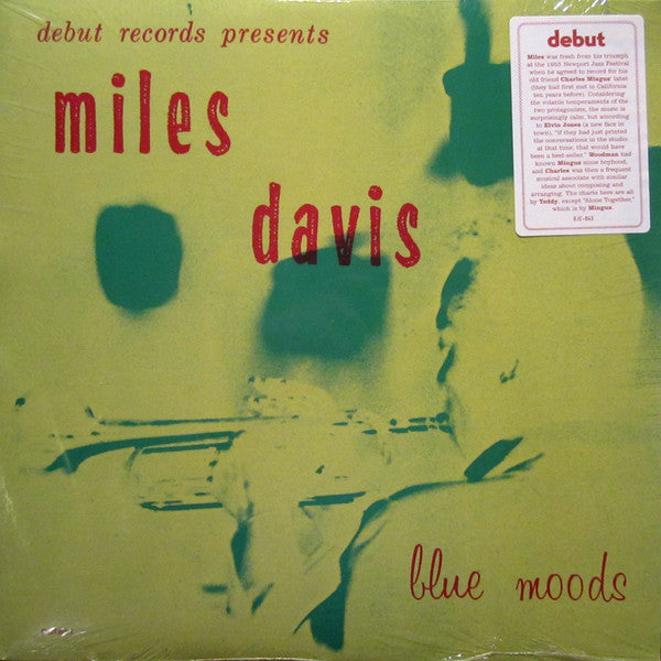 Miles Davis : Blue Moods (LP, Album, RE, 180)