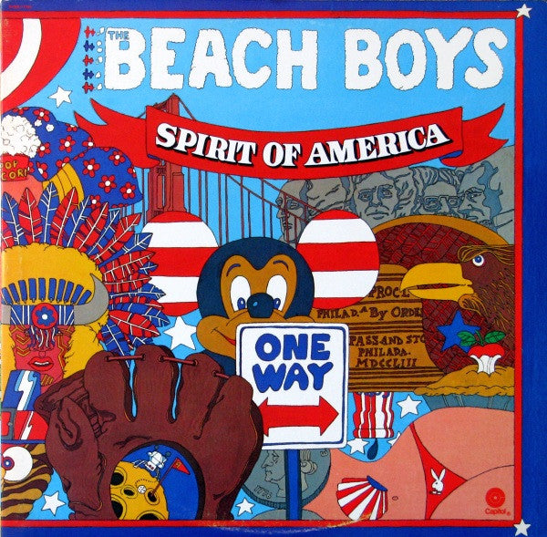 The Beach Boys : Spirit Of America (2xLP, Comp, Gat)