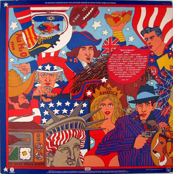 The Beach Boys : Spirit Of America (2xLP, Comp, Gat)