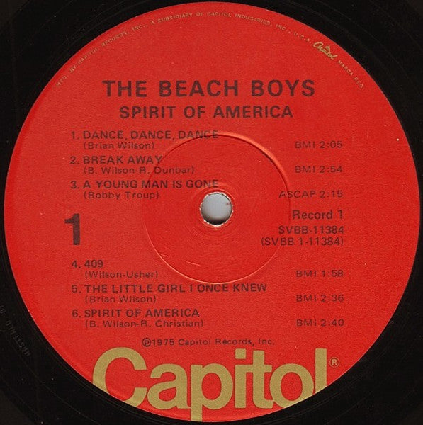 The Beach Boys : Spirit Of America (2xLP, Comp, Gat)