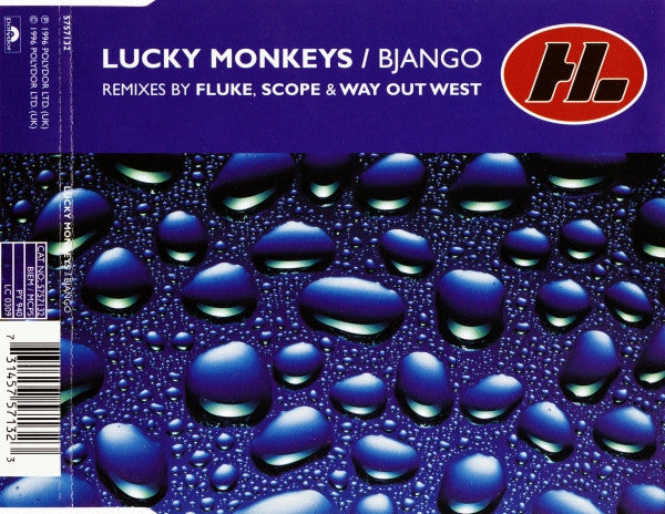 Lucky Monkeys : Bjango (CD, Single)