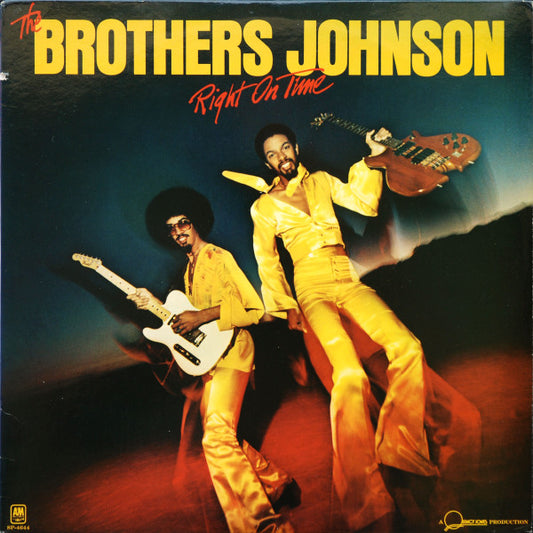 Brothers Johnson : Right On Time (LP, Album, Pit)