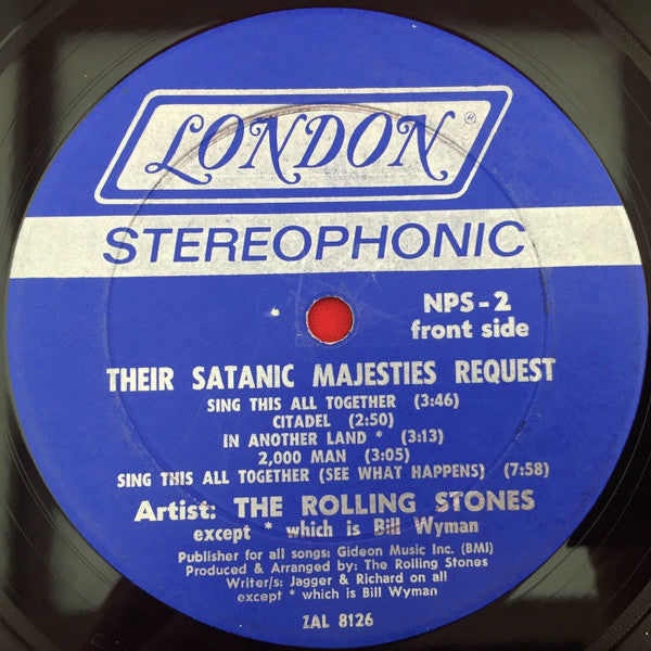 The Rolling Stones : Their Satanic Majesties Request (LP, Album, Len)