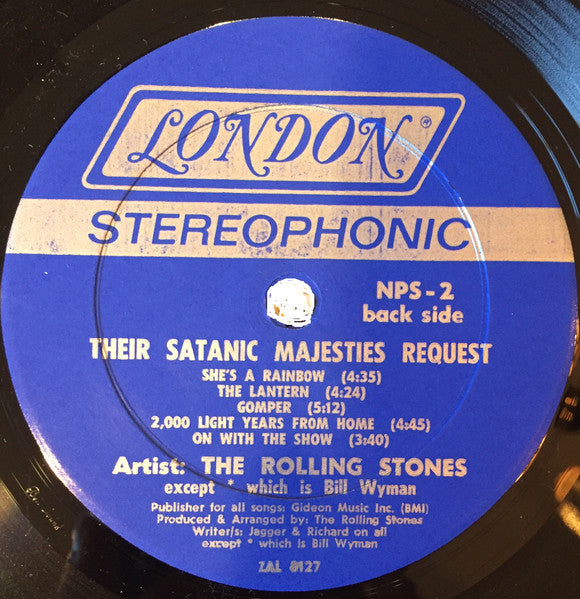 The Rolling Stones : Their Satanic Majesties Request (LP, Album, Len)