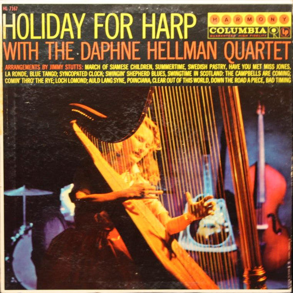 Daphne Hellman Quartet : Holiday For Harp (LP, Album, Mono)