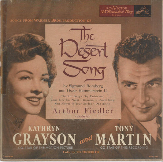 Kathryn Grayson And Tony Martin (3) : The Desert Song (2x7", Album)
