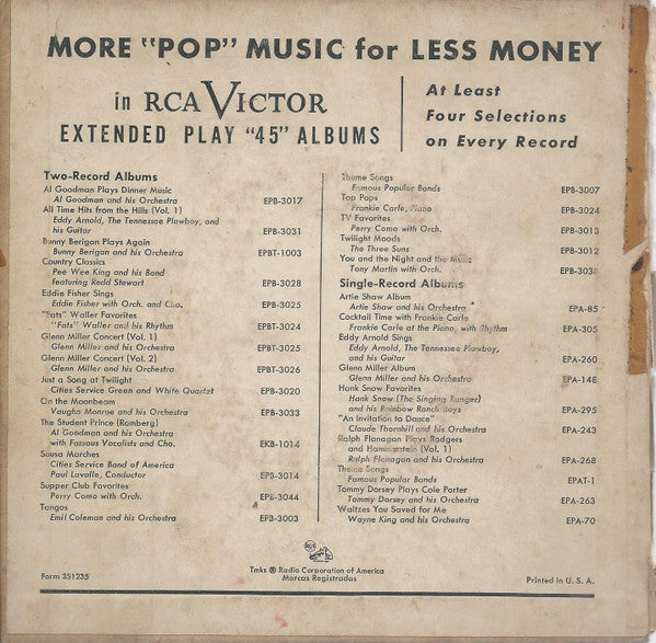 Kathryn Grayson And Tony Martin (3) : The Desert Song (2x7", Album)