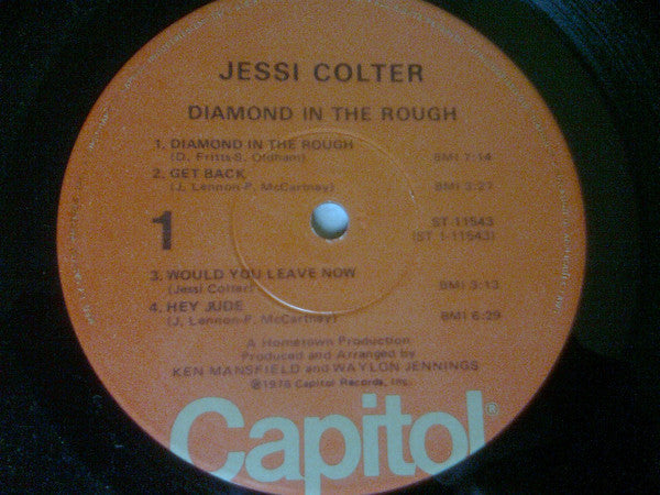 Jessi Colter : Diamond In The Rough (LP, Album, Win)
